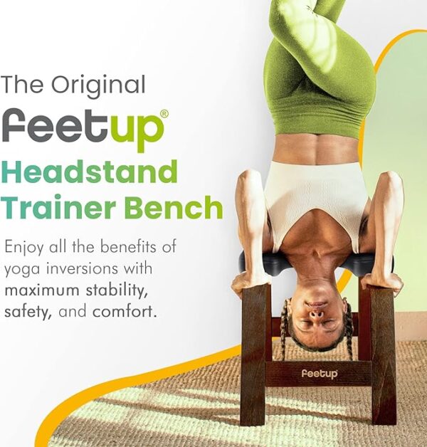 Yoga Head Stand Bench from The Original Feet Up